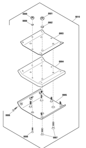 Part Location Diagram of 702912 Murray Plate, Tamping